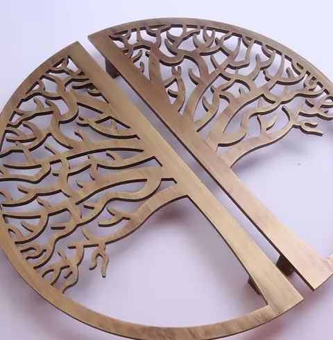 Brass and aluminium laser cutting work 2 by Precision Laser Cutting Solutions