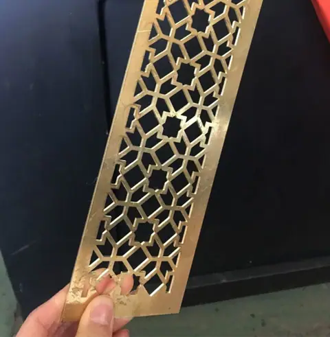Brass and aluminium laser cutting work 15 by Precision Laser Cutting Solutions