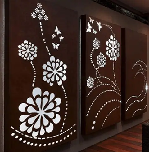 Laser-cut interior home decor piece 14 by Precision Laser Cutting Solutions